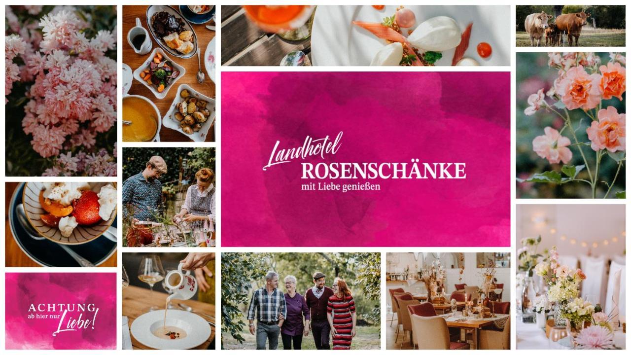 Landhotel Rosenschaenke Kreischa Exteriör bild